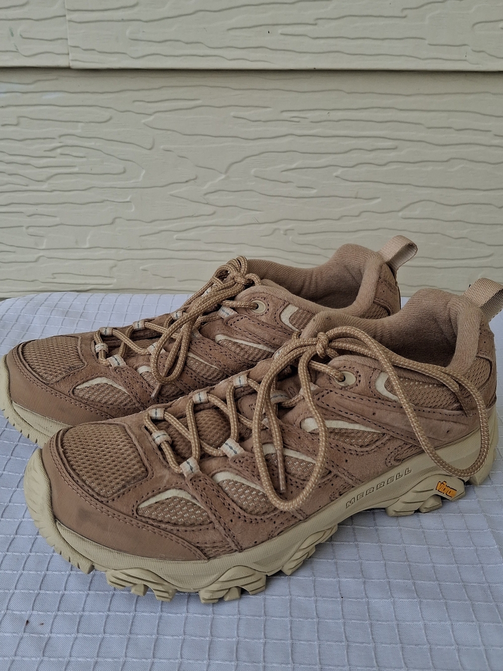 Merrell Moab 3 WP Hiking Shoes, Women's, Waterproof Pig Suede Leather, Sz 9